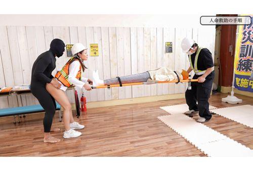 SGKI-055 We'll Be Fine Even In The Big Disaster Of July 2025! Endure Disaster Prevention Training - The Ultimate Method To Survive Any Situation - Ruisa Tsukizuki Screenshot 1