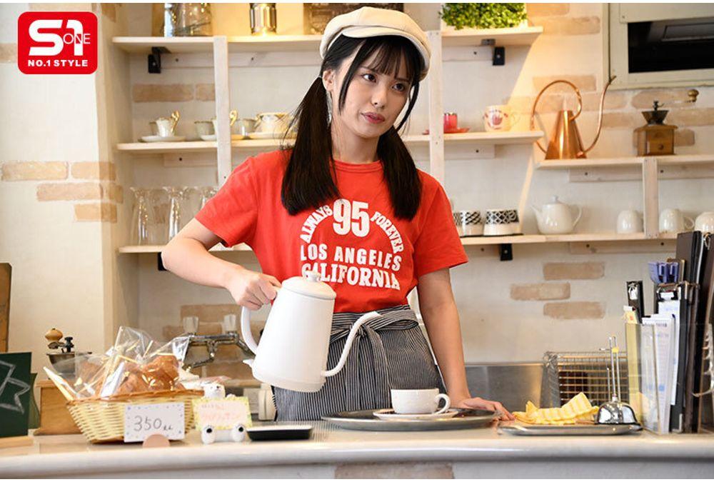 SNOS-402 If You Treat Her Kindly... She'll Let You Drink Her Semen And Have Sex With Her, The Yandere Girl At Your Part-time Job, Nagisa Airi. Screenshot 2