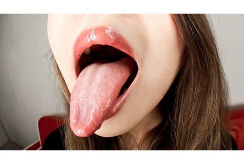 EVIS-558 Beautiful Woman's Tongue/mouth Selfie Screenshot