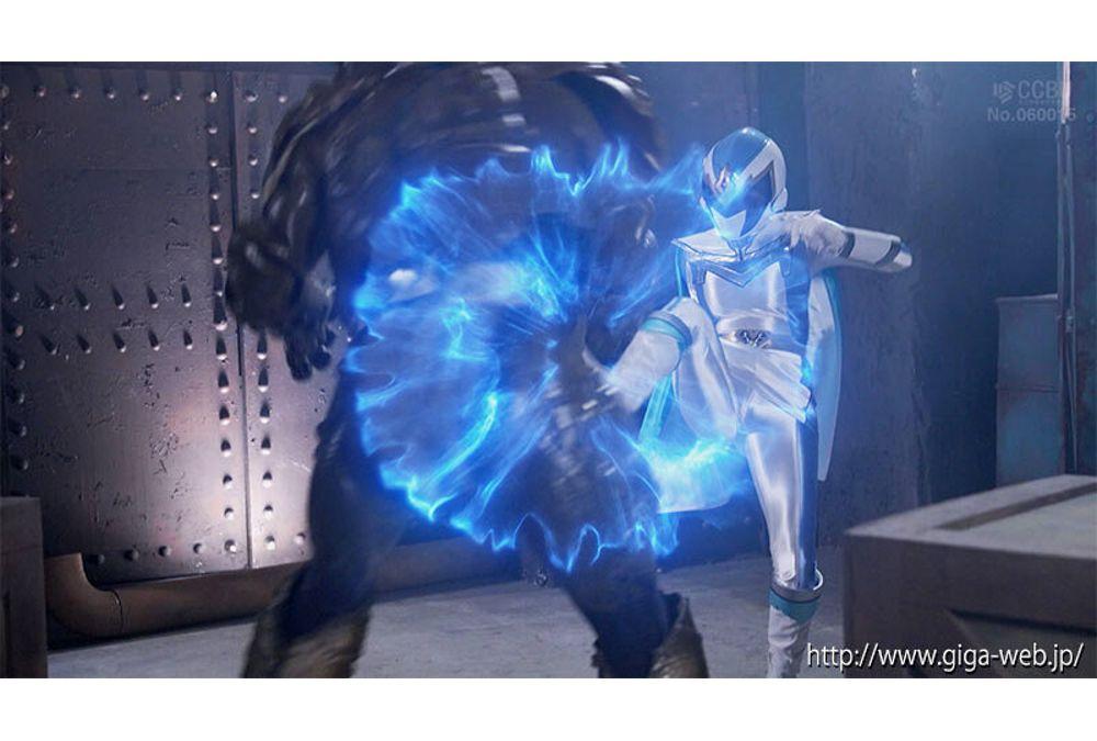 THPA-09 Super Heroine In Danger!! Vol.109 Mugen Sentai Mystic Ranger Mystic Blue Onodera Mai Screenshot 1
