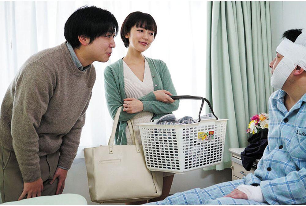 JJDA-076 My Classmate's Wife Came To Visit Me In The Hospital, Where I Had Been Accumulating A Lot Of Stress. Screenshot 1