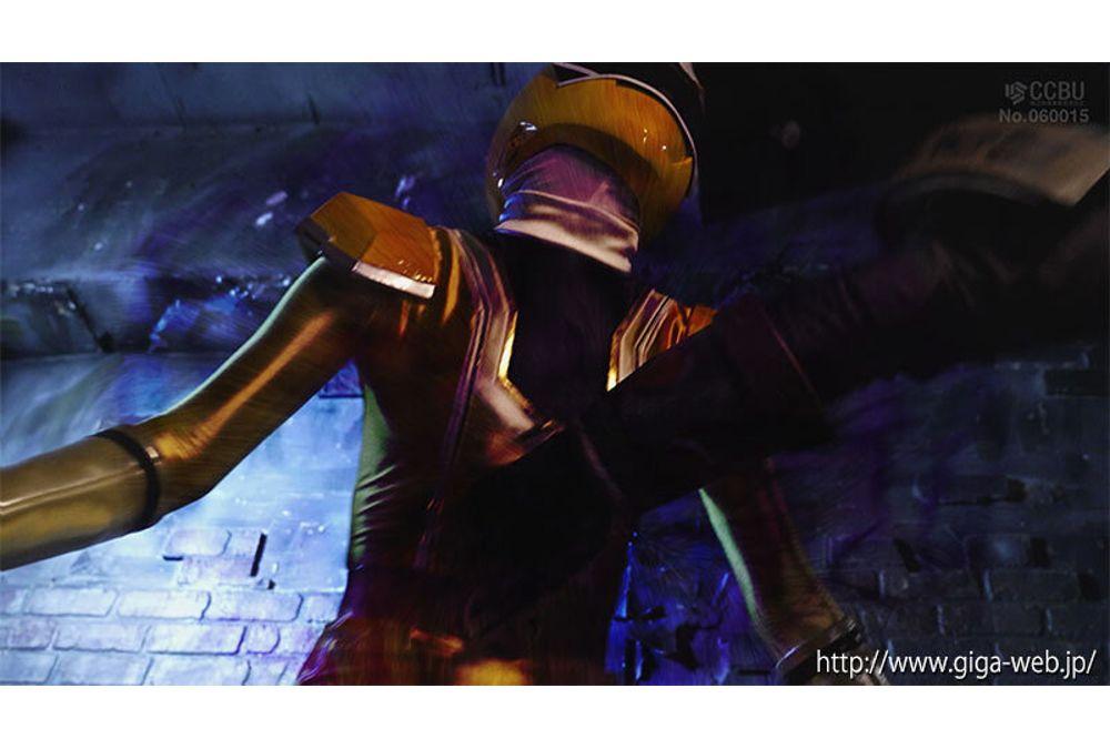 SPSE-61 Swordsman Sentai Kenranger Kenran Yellow Infinite Pleasure Dance Watarai Fuu Screenshot 2