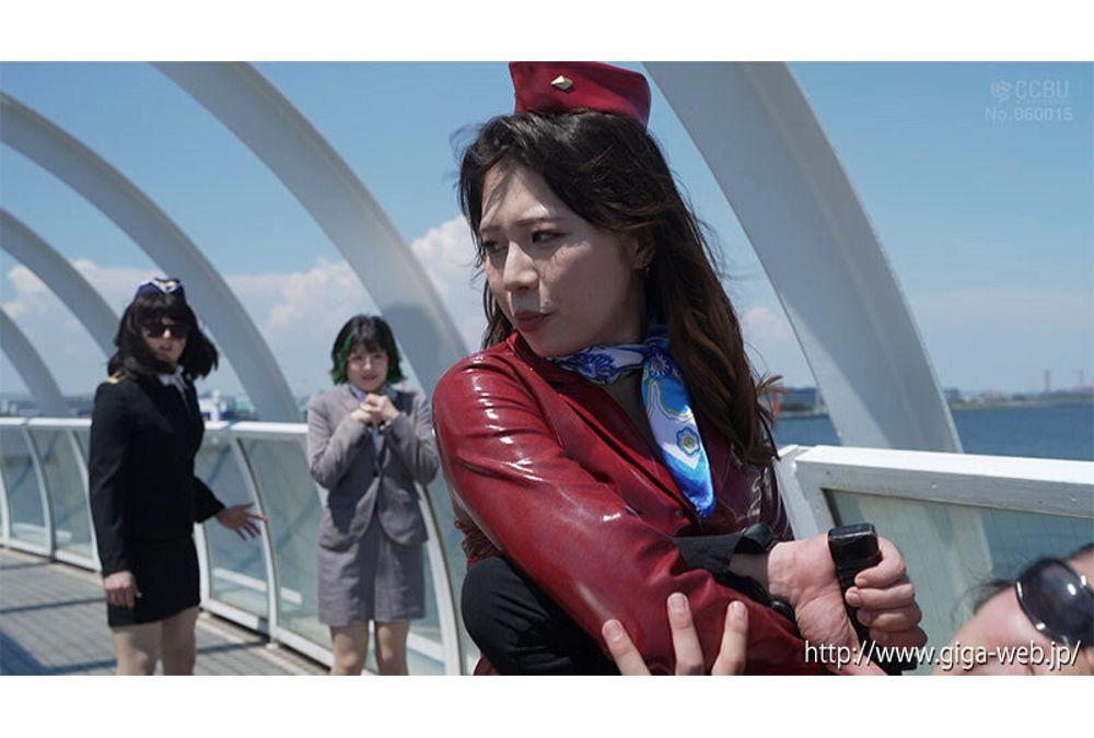 SPSE-42 Spaceport Female Security Guards Fall Victim To Sora Ugaki And Tsuna Sakuma Screenshot 3