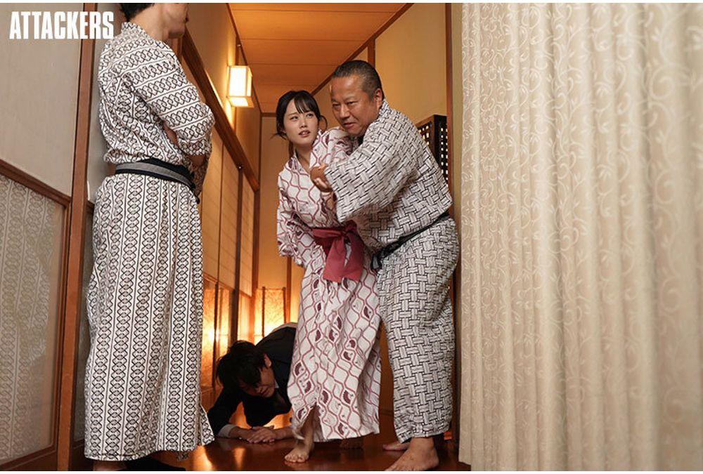 SAME-222 Skewered Gangbang NTR A Story About A Girlfriend Who Joined The Company At The Same Time And Was Passed Around At A Hotel On A Business Trip. Aya Kamiki Screenshot 3