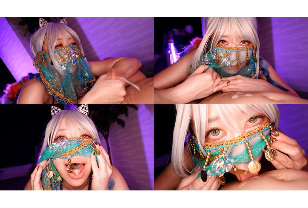 TIKB-214 A Veiled, Alluring Cosplayer's Off-the-record Fetish Screenshot 3