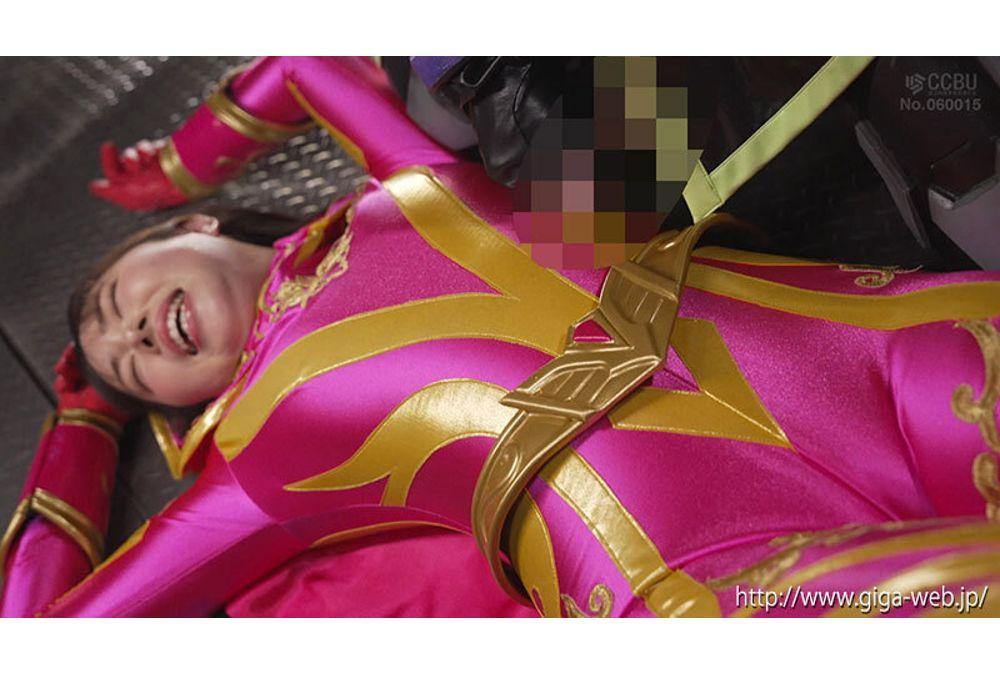 SPSF-40 Sentai Heroine Action Pinch ~ Fallen Juu Pink Nova [Fall Arc] An Nomiya Screenshot 2