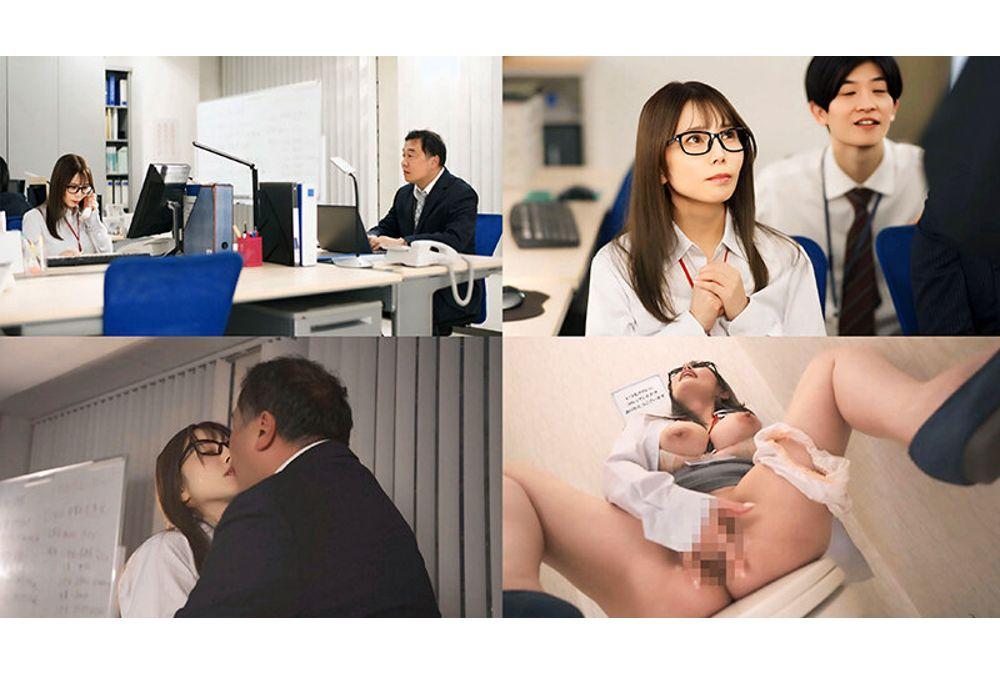 HEZ-840 My Honest, H-Cup Busty Subordinate Is Addicted To My Big Dick And Middle-Aged Man, And We're Having Sex Until We Can't Stop, Whether It's At Work Or Anywhere, Sakura Tsukishima, 27 Years Old Screenshot 2