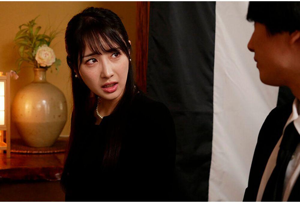 AKDLD-342 [The Feeling Of Immorality Is Sweet] Beautiful Black Formal Wear, Mourning Beauty, Bukkake And Cumshot SEX With Yuika Onosaka Screenshot 2