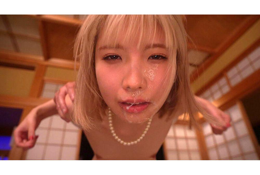 REAL-924 This Inappropriate Blonde Gal In Mourning Clothes Shows Up To Her Ex-boyfriend's Memorial Service With Flashy Hair, Gets Drunk And Gang-raped - Nana Kisaki Screenshot 4