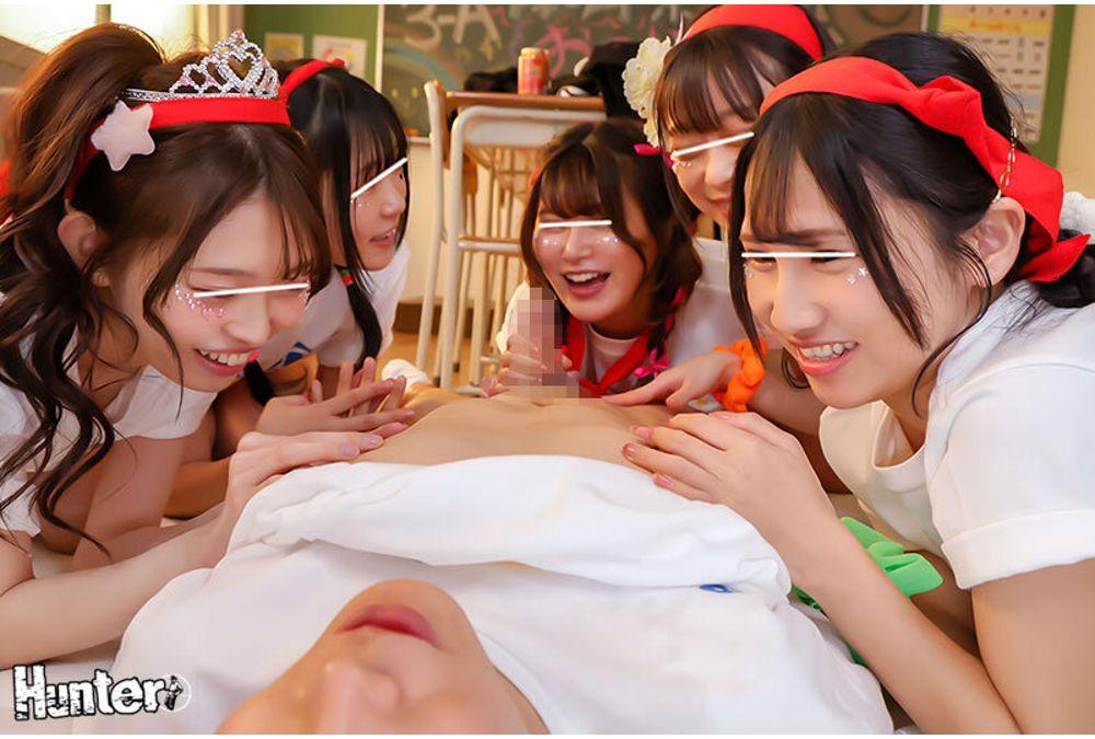 HUNTC-434 After The Sports Festival, The Class's Sexy, Cute Girls Became Open-minded And Had A Youthful Harem Orgy! Men And Women Who Would Never Normally Interact With Each Other Are In A Euphoric Mood And Can Cum Inside Without A Condom! Screenshot 3