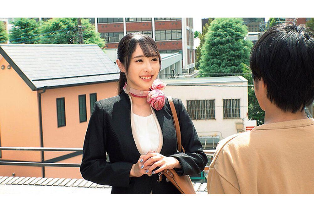 NGHJ-051 A Receptionist At A Major Company In A Gorgeous Uniform Is Giving A No-hands Blowjob That's Sure To Make You Cum Over And Over Again! She Shyly Uses Her Mouth To Suck On A Huge Cock, Saying, "As I Was Sucking, I Started Wanting More In My Lower Mouth Too." She Takes Off Her Pantyhose And Has Raw Sex With A Total Of 21 Cumshots (13 In Her Mouth, 8 In Her Creampie). Screenshot 5