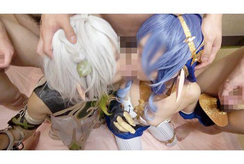 FAZM-014 Two Beautiful Cosplayers In A 10P Orgy [W Pussy Raw Fucking Alternating Creampie] All Have Deep Kisses, Blowjobs And Unlimited Fucking [Continuous Cumshots And Bukkake Sex] The Best Anime Club Special To Date Has Been Completed + Reverse 3P Harem Virginity Loss Edition Screenshot