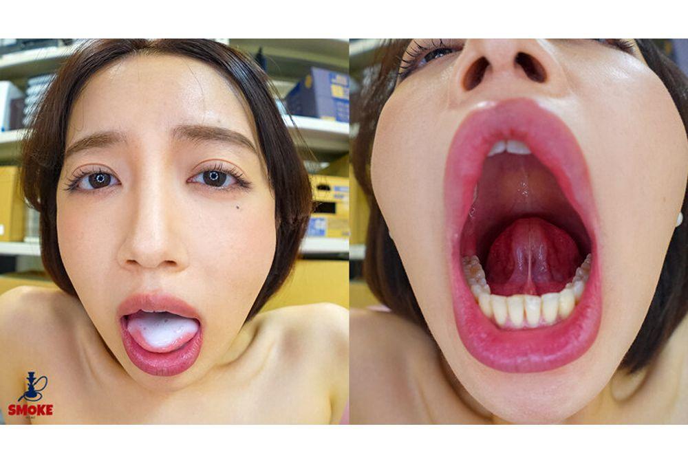 SMOK-020 [Pin-Salo Sexual Harassment] During Overtime, When The Two Of Them Are Alone In The Office, The Cash-strapped Boss Relieves His Horniness By Treating His Big-assed Married Office Lady, Kanna Misaki, As If She Were A Blowjob Prostitute, And Gets Cum In Her Mouth Multiple Times. Screenshot 2