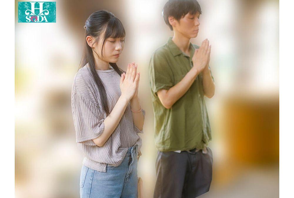 HSODA-104 A Pure And Passionate Sexual Encounter With A Long-distance Girlfriend, Where The Condom Keeps Cumming Inside Her Even After It Breaks. Kanae Nozomi Screenshot 3