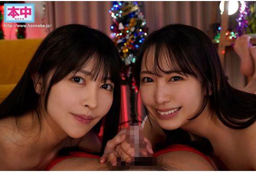 HMN-400 Christmas Where I Want To Creampie Two AV Actresses Have Sex With Their Lovers On A Date Plan That They Seriously Thought Up. They Are Caught Cheating On Each Other And Are Punished With Sperm Removal And Creampie Harem Christmas Special Hinako Mori Mizuki Yayoi Screenshot