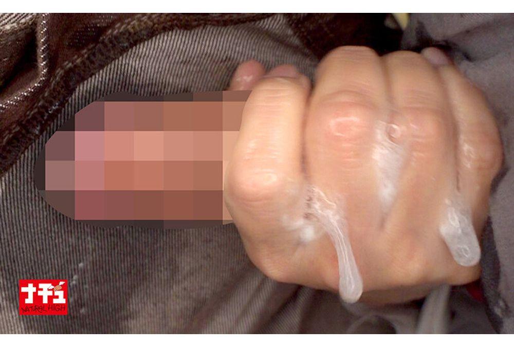 NHDTC-217 M-man Development Train 3: A Dominant Older Woman Makes Him Ejaculate Inside His Clothes With A Handjob In Her Pocket. Screenshot 5