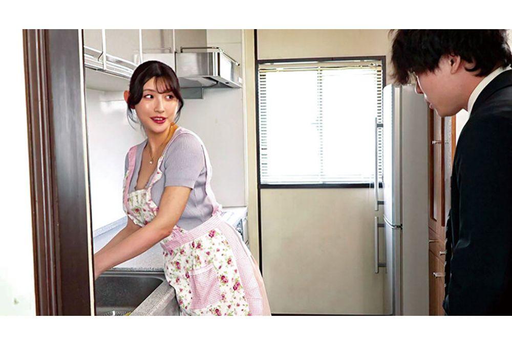 NGOD-363 My Wife's Mother: My Stupid Wife Cheated On Me And Left, So I Called Her Mother Over To Protest...and She Said, "I'm So Sorry About My Daughter...I'll Take Care Of The House Until She Comes Back..." So I Made Her Do All Sorts Of Things In My Wife's Place. Screenshot 1
