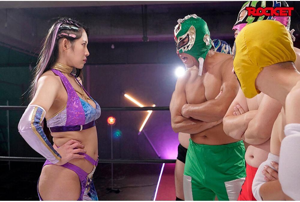 RCTD-723 Busty 100cm J-cup Busty Female Pro Wrestler Tenrai KOU Suffers A Heartbreaking Fertile Period! Gangbang Cumshot Deathmatch!! She Gets Aroused Fighting Men For The First Time In The Ring! It's Frustrating...but She's Feeling It! A Cruel Handicap Match Results In Her First Menstrual Squirting And A Confirmed Pregnancy!! Screenshot 3