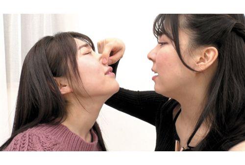 EVIS-417 Bello Belly Rubbing Beautiful Nose Licking Lesbian Screenshot