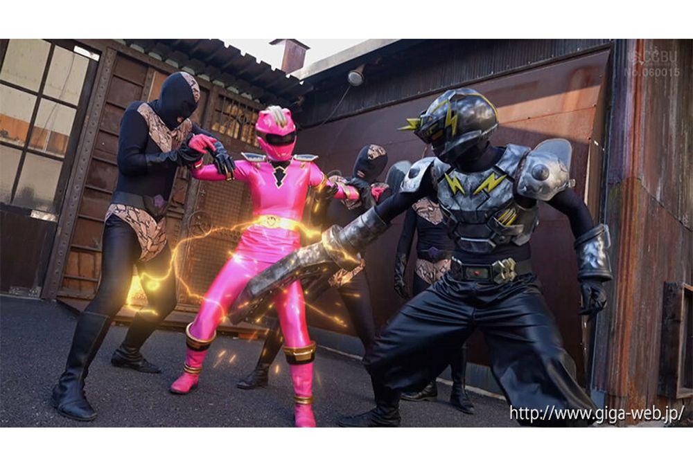 SPSF-15 Sentai Pink Rangers In Desperate Straits - Part 1 - Ayumi Natsukawa Screenshot 5