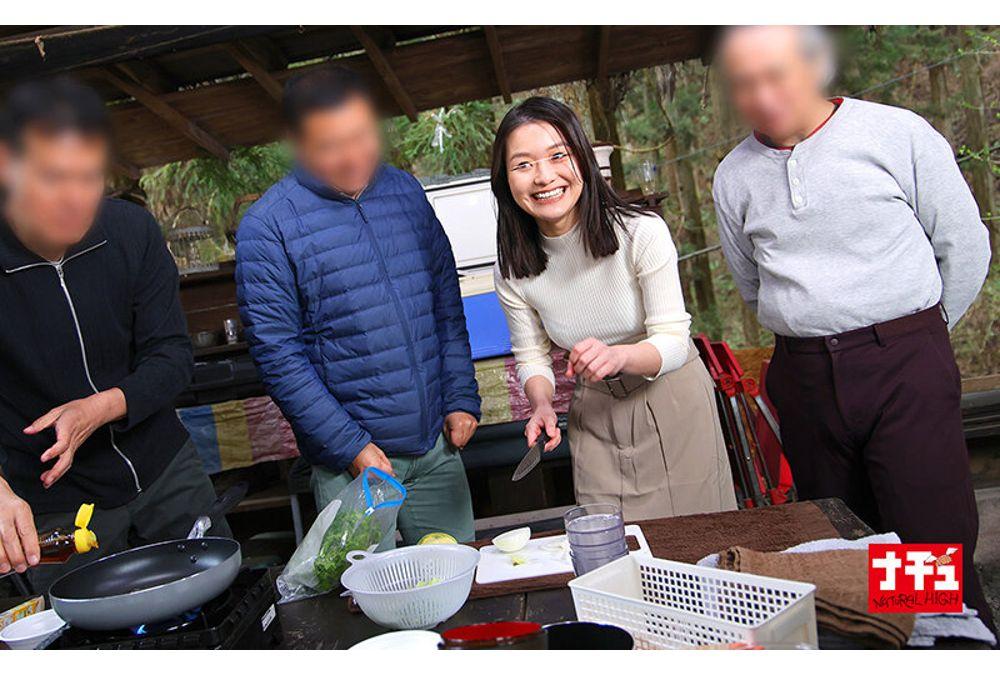 NHDTC-115 [Shelved Footage From A Travel Show] A Beautiful Reporter (28) Is Turned Into A Sex Slave By Sex-crazed Old Men In The Countryside During A Trip Shoot. Screenshot 4