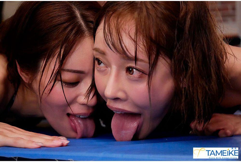 MFYD-183 TAMEIKE W's Exclusive Reptilian Co-starring! Two Sex Elites And Monstrous Stamina Monsters Go On A Relentless ALL NIGHT Sperm-draining Spree!! Futaba Otani, Ruisa Tsuki Screenshot 6