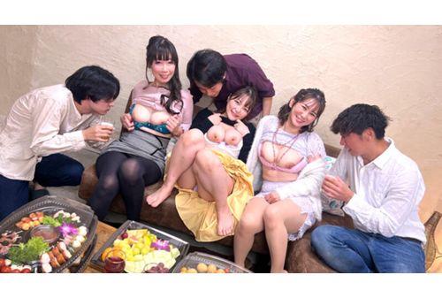 HEZ-807 Fighting For It! Eating It! Best Of The Mature Party! Drinking! Making Noise! Doing It! This Is An Adult Drinking Party!! 4 Groups, 12 People Screenshot 5
