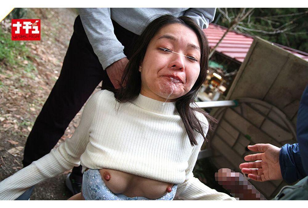 NHDTC-115 [Shelved Footage From A Travel Show] A Beautiful Reporter (28) Is Turned Into A Sex Slave By Sex-crazed Old Men In The Countryside During A Trip Shoot. Screenshot 7