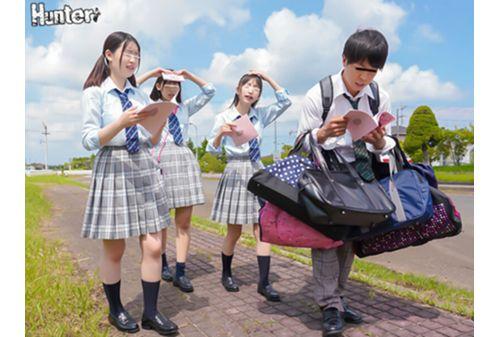 HHF-075 I Was The Only Boy On The School Trip!? 23 Girls In Total! Harem Orgy BEST 4 Hours Of Creampie Sex With Defenseless Classmates Screenshot 4