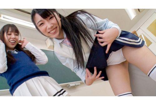 MMUS-033 W Small Devil Provocation Pretty Girl Reina & Azumi Hina Screenshot