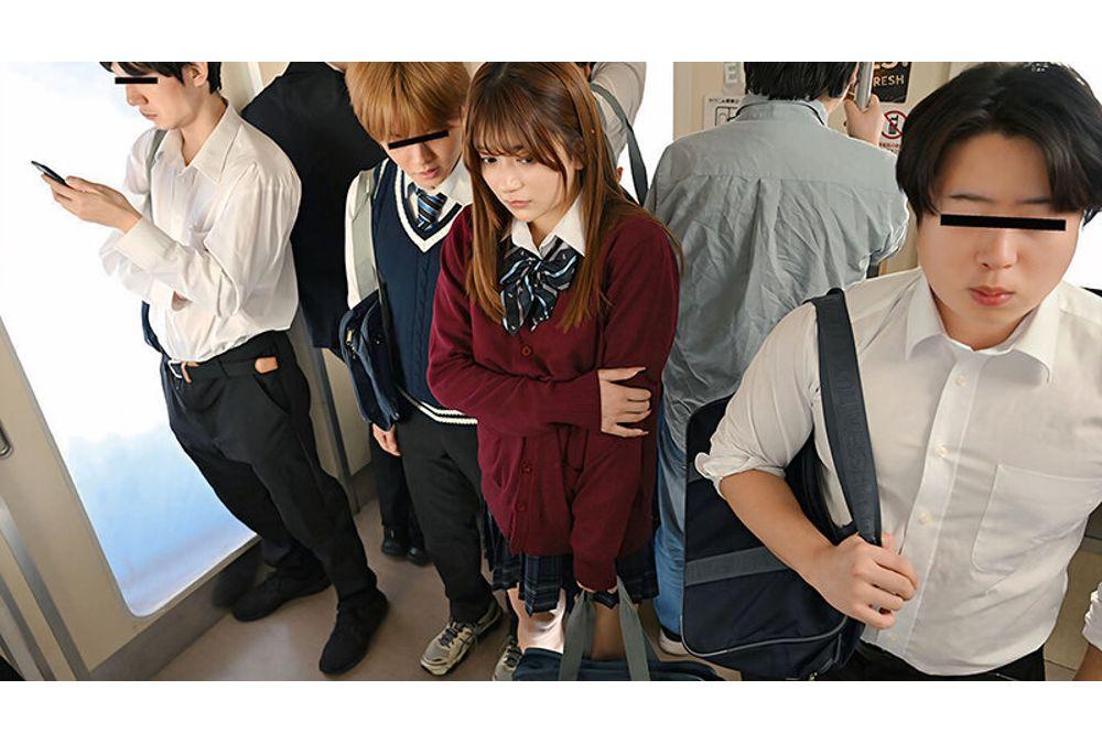 FTHTD-174 "Hey, Touch Me Without Getting Caught," I Said, Touching Her Thigh First. She Was In A Different Class And I'd Had A Crush On Her, And Instead Of Swatting My Hand Away, She Grabbed My Sleeve Tightly, Pulled Her Leg Closer, And Guided My Hand To Her Inner Thigh. We Played Around A Lot In The Middle Of The Crowd... And With Both Of Our Cheeks Flushed, We Had A Close-contact Morning Rush Hour Sex Session. - Karin Kitaoka Screenshot 5