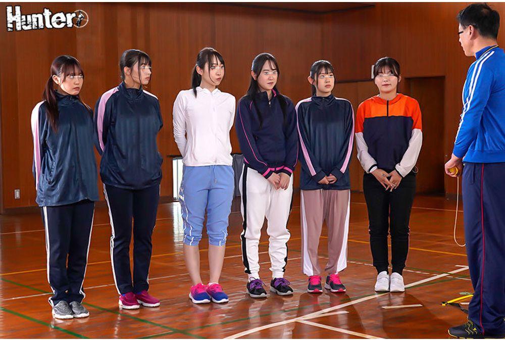HUNTC-483 A Track And Field Club Sexual Harassment Training Camp To Strengthen The Lower Body! Thighs Tremble With 1cm Air Chair Penetration! 2 When They Can No Longer Endure It, They Are Immediately Penetrated! The Innocent Female Team Members Do As They Are Told By The Coach! Screenshot 4