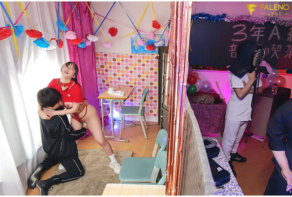 FNS-199 Playing Pranks With Classmates While Preparing For The School Festival. The Rope Of The Handcuffs Used As A Prank Digs Into Her Skin, Triggering Her Masochistic Side—she Wriggles Her Hips And Tries To Hold Back Her Moans, Awakening Her Inner Masochistic Pet. From That Day On, We Become Addicted To Playing S&M Games, A Secret We Must Keep From Our Classmates... Yoda Rin Screenshot 4