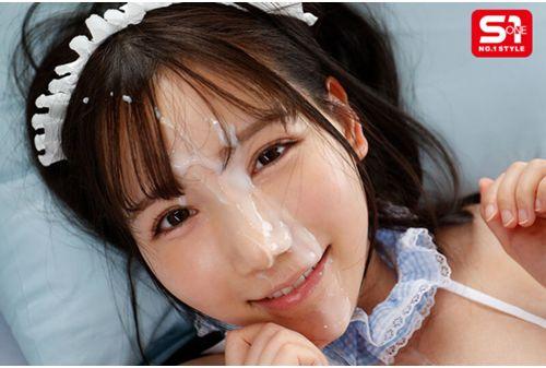 SONE-671 My Super Cute Maid Is Most Happy With A Huge Facial, So I'll Give Her Lots Of Love With Some Facial Bukkake Sex! Screenshot 6