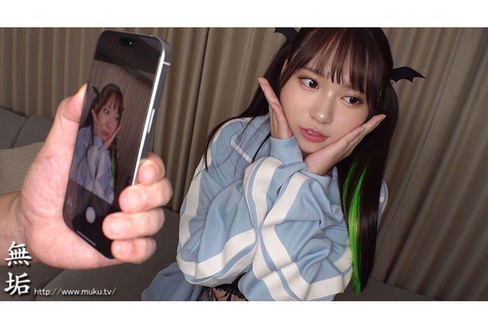 MUKC-122 I Want To Work Hard And Become Popular♪ A Beautiful Idol Girl Who Wants To Become Popular, With A Bright Smile, Secretly Engages In Off-camera Sex For Career Advancement. - Satsuki Hina Screenshot 5