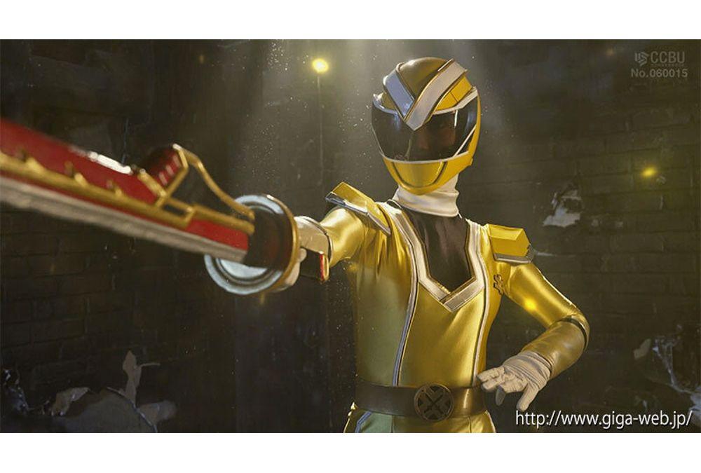SPSE-61 Swordsman Sentai Kenranger Kenran Yellow Infinite Pleasure Dance Watarai Fuu Screenshot 5
