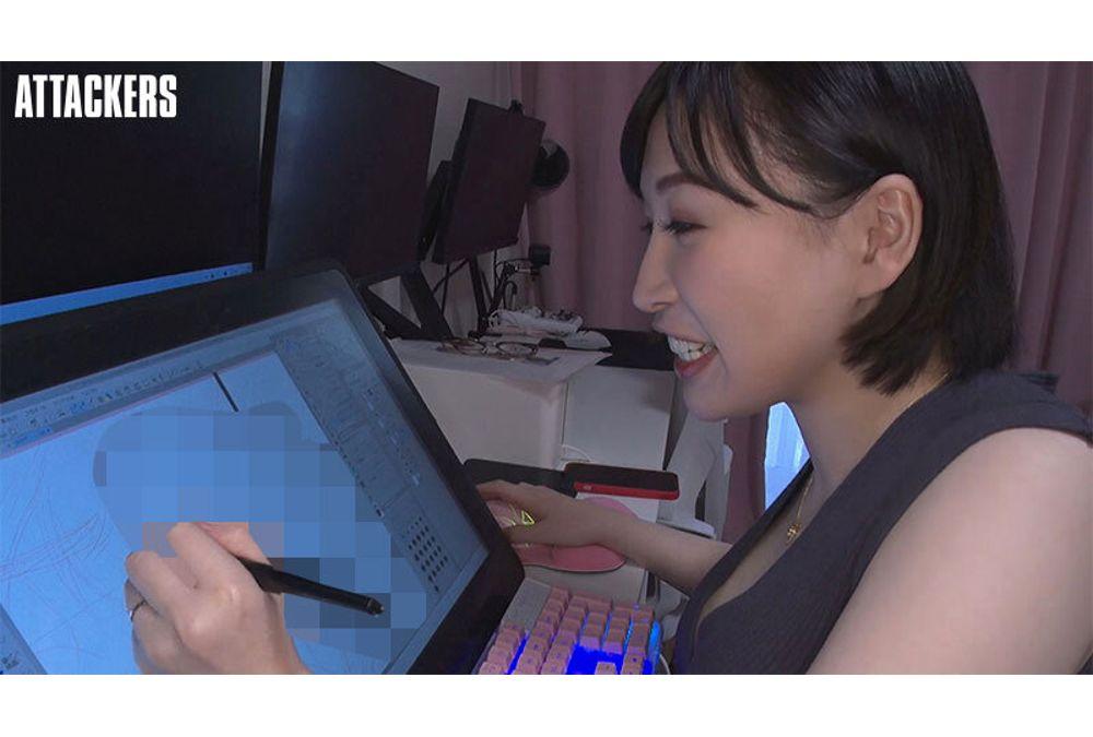 ATID-673 Active Female Manga Artist Makes AV Debut! She Decides To Make Her AV Debut Exclusively With Attackers Without Telling Her Husband! Is It Really Okay? Tsunoya Screenshot 4