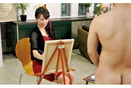 NXG-415 While An Art Student Is Drawing, The Model Is Fully Erect And Masturbating Screenshot