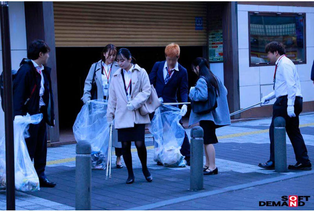 SDJS-366 SOD Late-night Trash Picking Behind The Scenes, Four Female SOD Employees Had Sex With Their Coworkers After Drinking Screenshot 8