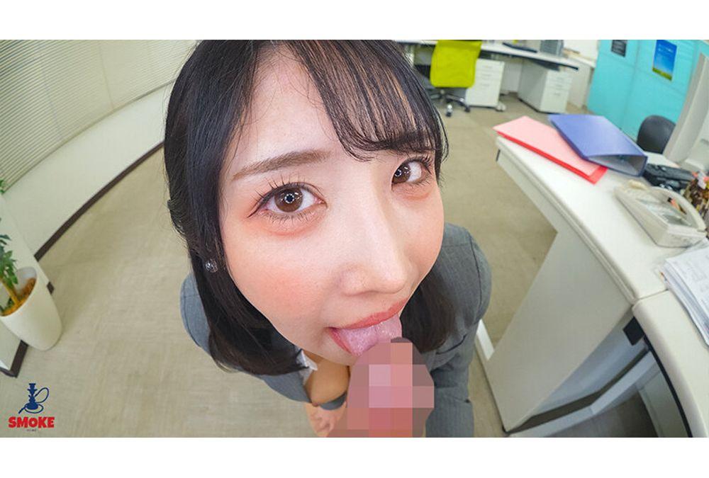 SMOK-043 [No-Panty Sexual Harassment] Alone In The Office During Overtime, The Big-assed, Married Female Boss, Yuika Onosaka, Provocatively Flashes Her Pussy In A Miniskirt, Making The Young Employee's Dick Hard And Repeatedly Fucks Him Ass. Screenshot 6