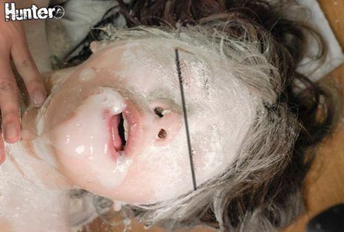 HUNBL-052 Ring The Beautiful Woman's Face Until It Gets Messy ● Destroy Screenshot