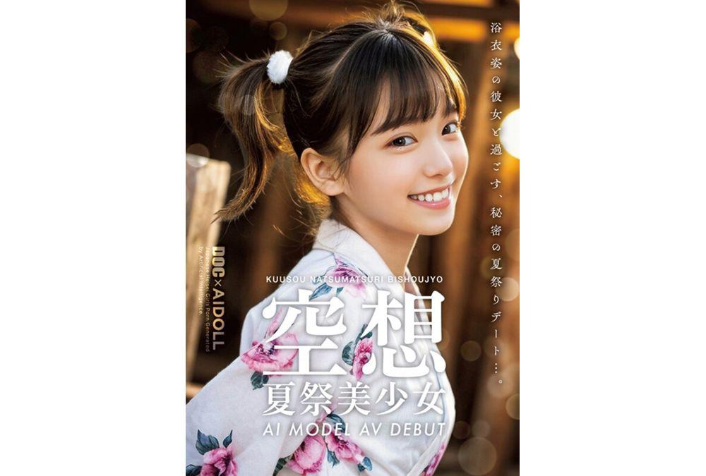 DAL-012 Fantasy Summer Festival Beautiful Girl AI MODEL AV DEBUT Screenshot 4