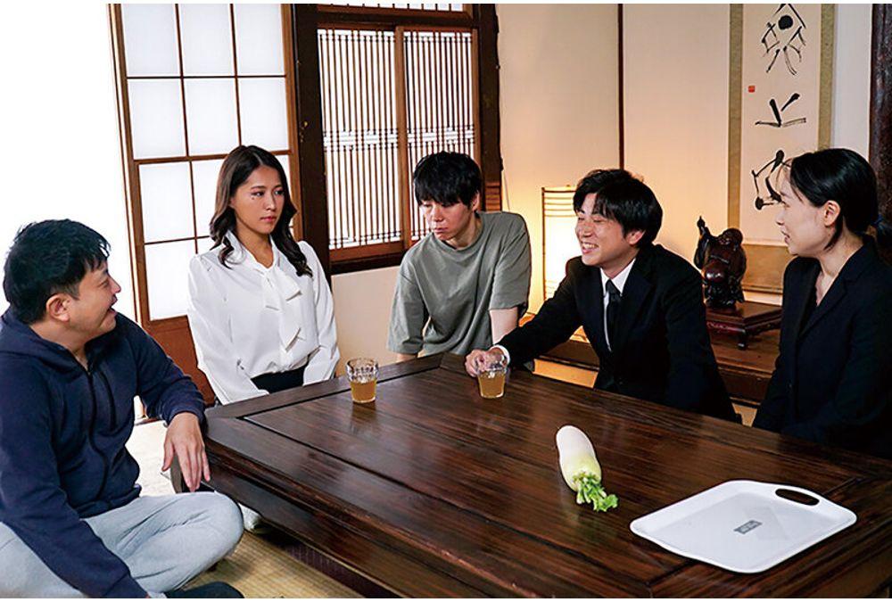 NGOD-332 A Woman At A Memorial Service: A City Wife Who Returns To Her Hometown Becomes Prey To The Throbbing, Enormous Penises Of Men Frustrated By Rural Life... Miho Tsuno Screenshot 6