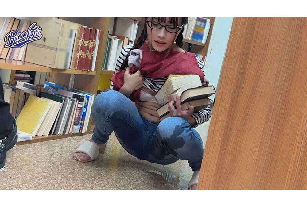 RKI-743 A Plain-looking Girl With Glasses Who Works At The Library Gets Molested And Raped In The Library! She Goes Crazy And Becomes A Complete Sex Slave - Honoka Saito Screenshot 5