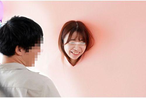 DVMM-211 Ordinary Men And Women Monitoring AV. Face Is Husband/body Is NTR! A Married Woman With Only Her Face Sticking Out Of A Hole In The Wall In Front Of Her Unsuspecting Husband Has Continuous Creampie Sex With A Big Dick So That He Won't Find Out! Screenshot 3