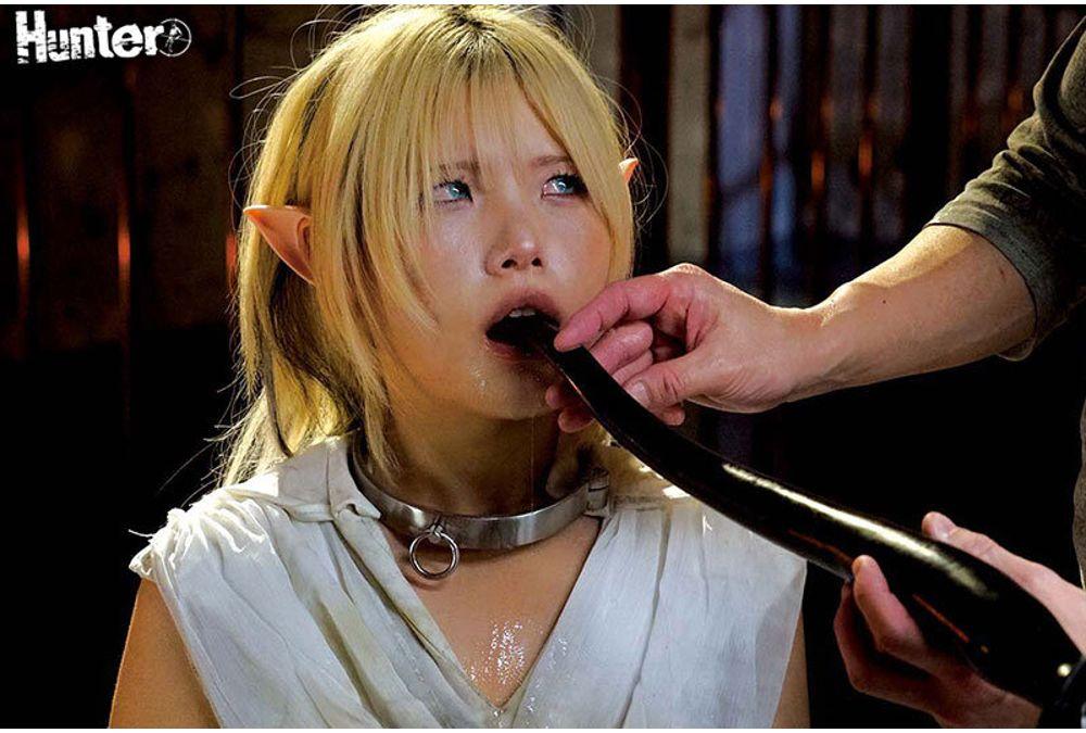 HUBLK-075 No Matter How Much You Run Or Resist, It Will Never Stop. A Throat-slave Elf That Will Overpower You Until You Have A Complete Mental Breakdown. Screenshot 4