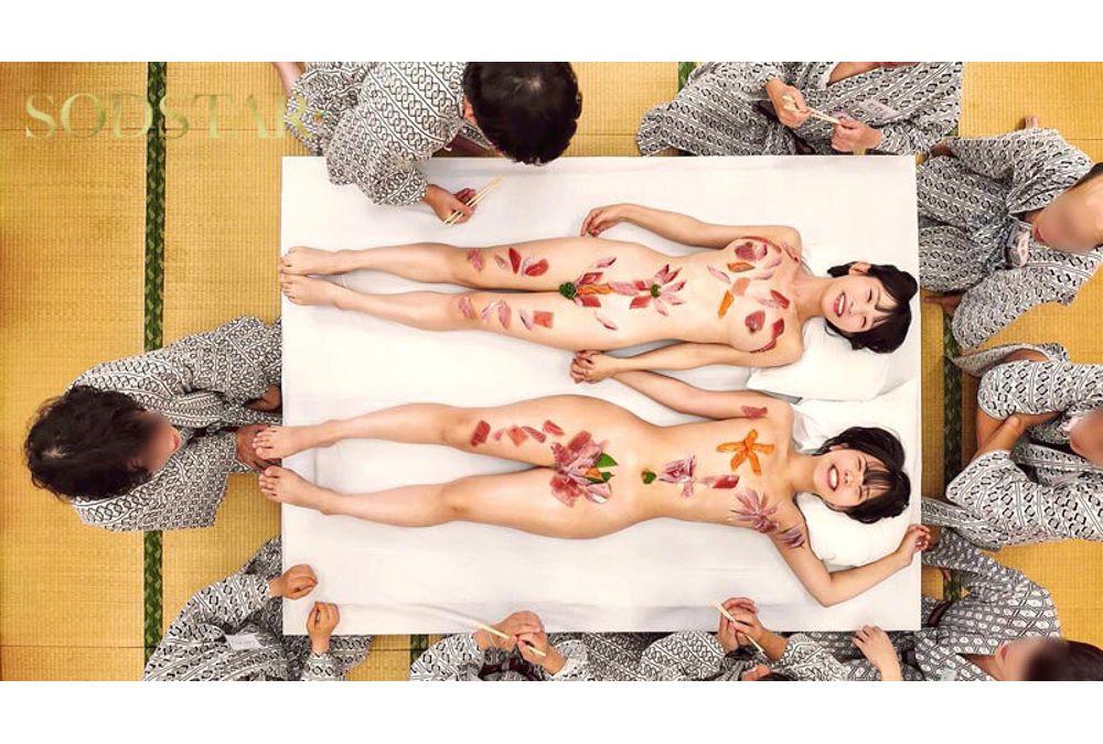 START-504 Infinitely Sexually Horny Mei Miyajima And Haru Shibasaki Cum With 9 Fans! Unlimited Ejaculations Allowed On A Day Trip To The Hot Springs Screenshot 8