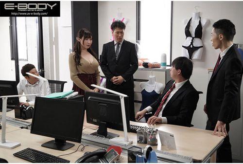 EBWH-047 I Was Assigned To An Adult Goods Company. In Order To Develop The Best Breast-shaped Masturbator, I Thoroughly Researched The Dicks Of My Employees Using My Jcup. Kana Kusakabe Screenshot