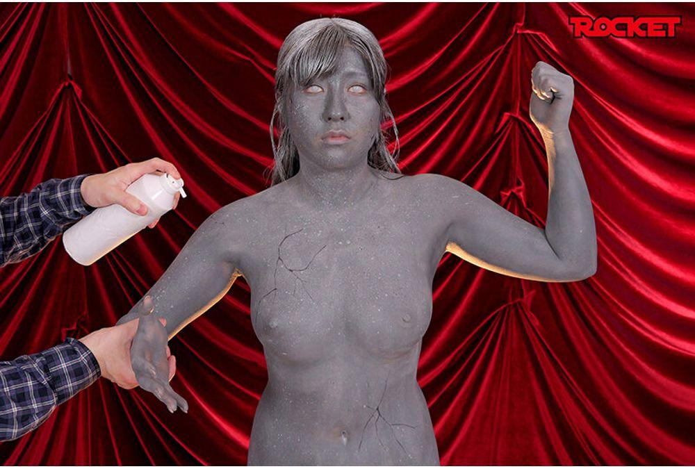 RCTD-607 Petrification Of Female Prisoners - 100 Years In Stone! A Women's Prison Where Petrification Is The Punishment Screenshot 9