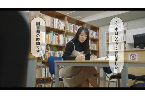 MOON-012 "I Want To Go Out With That Person... (voice In My Heart)" Silent Confessional Sex In The Library At Night Mizuki Yayoi Screenshot